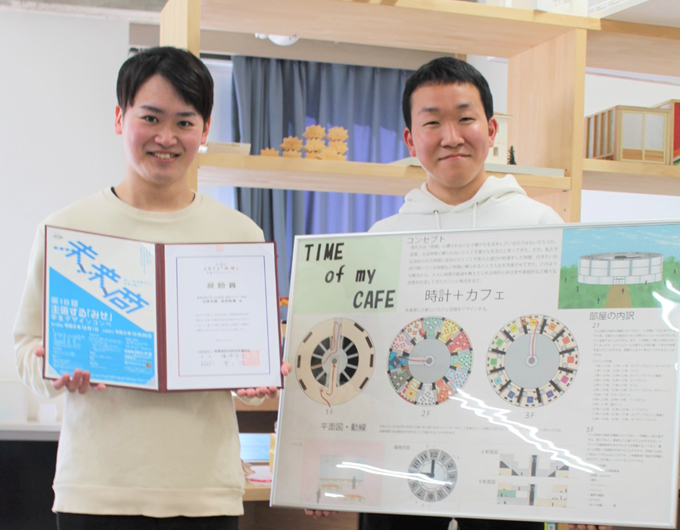 △山田さん（写真左）、松井さん（写真右）、受賞おめでとうございます！