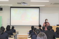 鳥取東高等学校のみなさんが校外学習で来学されました！
